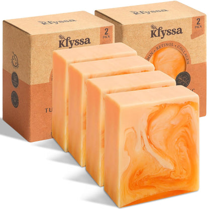 Klyssa Kojic Acid & Turmeric Brightening Soap
