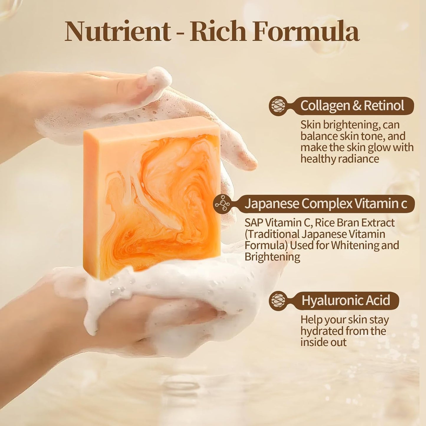 Klyssa Kojic Acid & Turmeric Brightening Soap