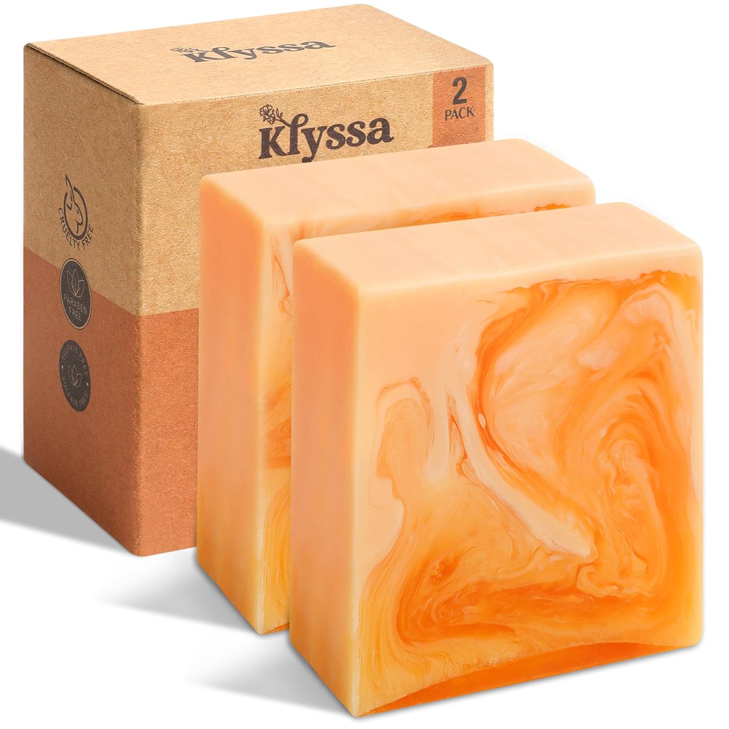 Klyssa Kojic Acid & Turmeric Brightening Soap