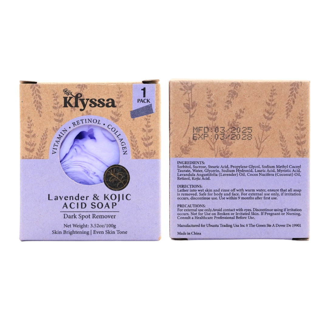 Klyssa Lavender & Kojic Acid Soap